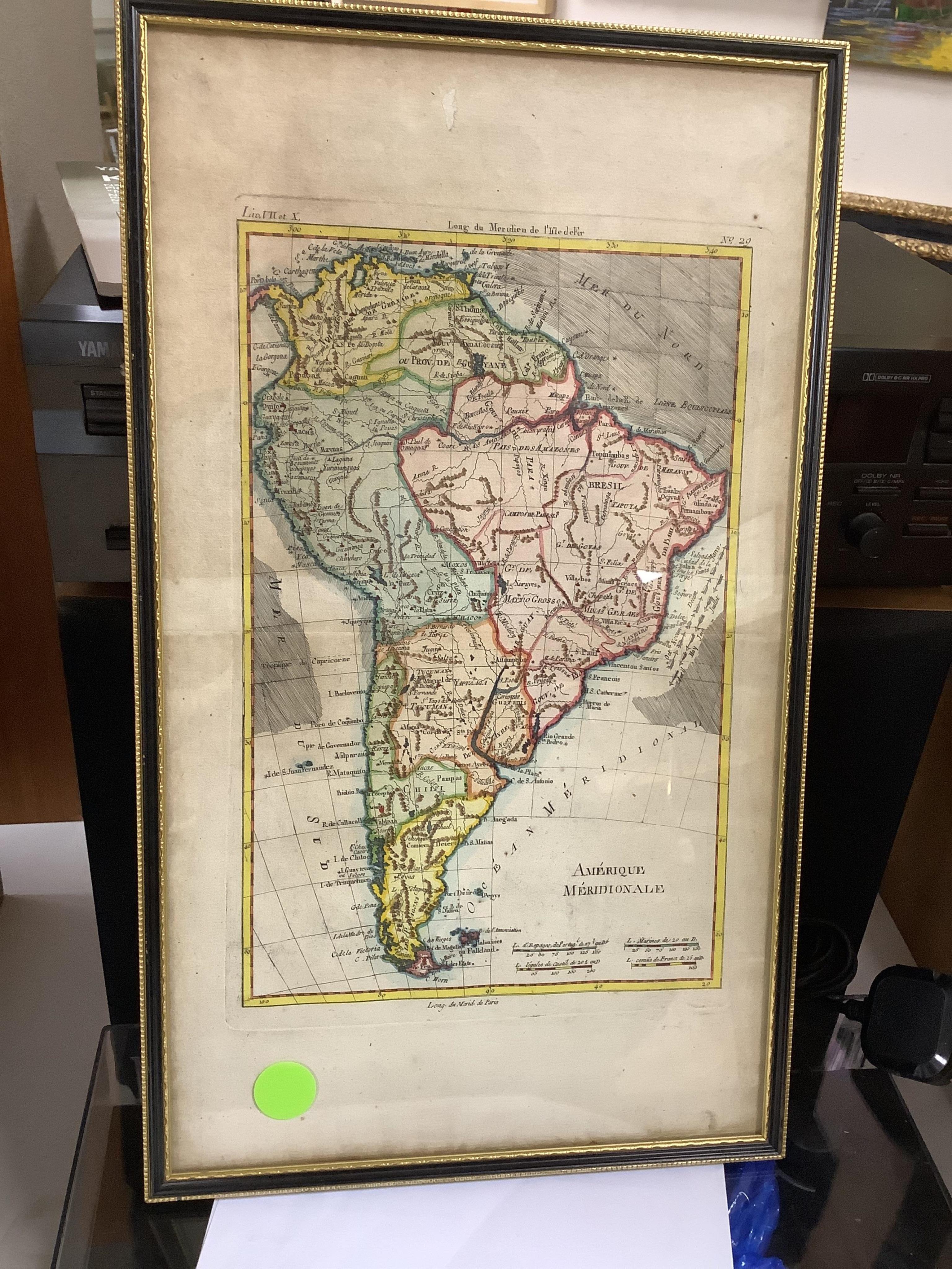 A collection of American interest maps to include: John Sennex, A map of the English Empire in America, hand coloured engraved map and one of North America, published Sept. 1st 1832 by Baldwin & Cradock
